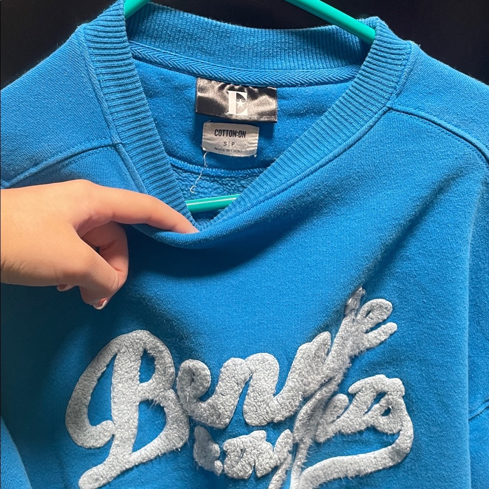 Cotton On Blue Crew Neck Sweater